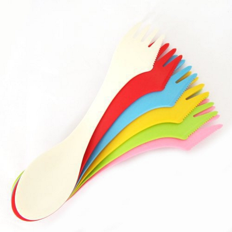 Weaning Spoon Set - 6PCS Set Peralatan Makan 3-in-1 untuk