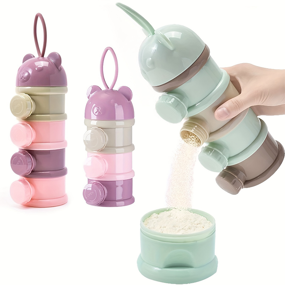 Baby Food In Jars - Wadah Susu Bubuk Bayi Kapasitas Besar