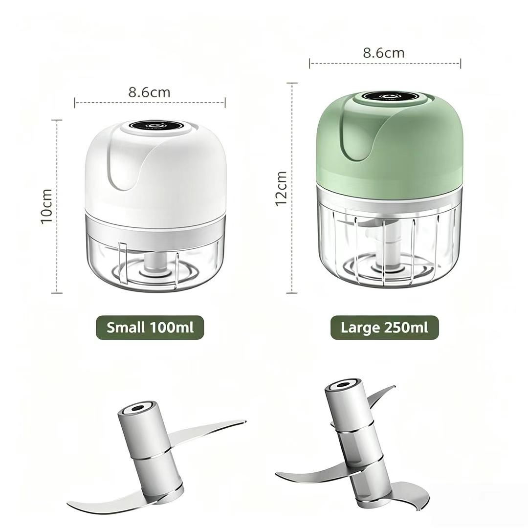 Baby Food Vegetables - Penggiling Bawang Putih Elektrik 23W USB