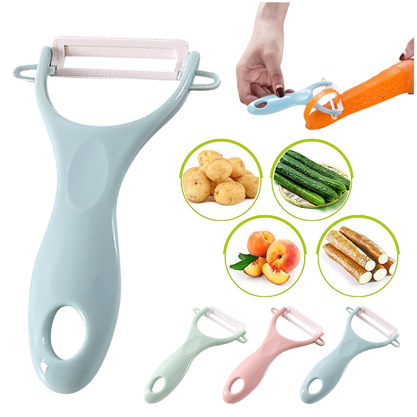 Baby Food Vegetables - Keramik Kreatif Pengupas Praktis Multi-fungsi Anak