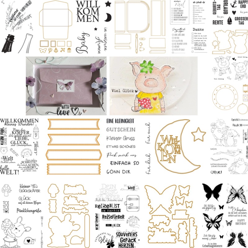 Baby Food Bag - Stempel dan Cetakan Koper Bayi Kedatangan
