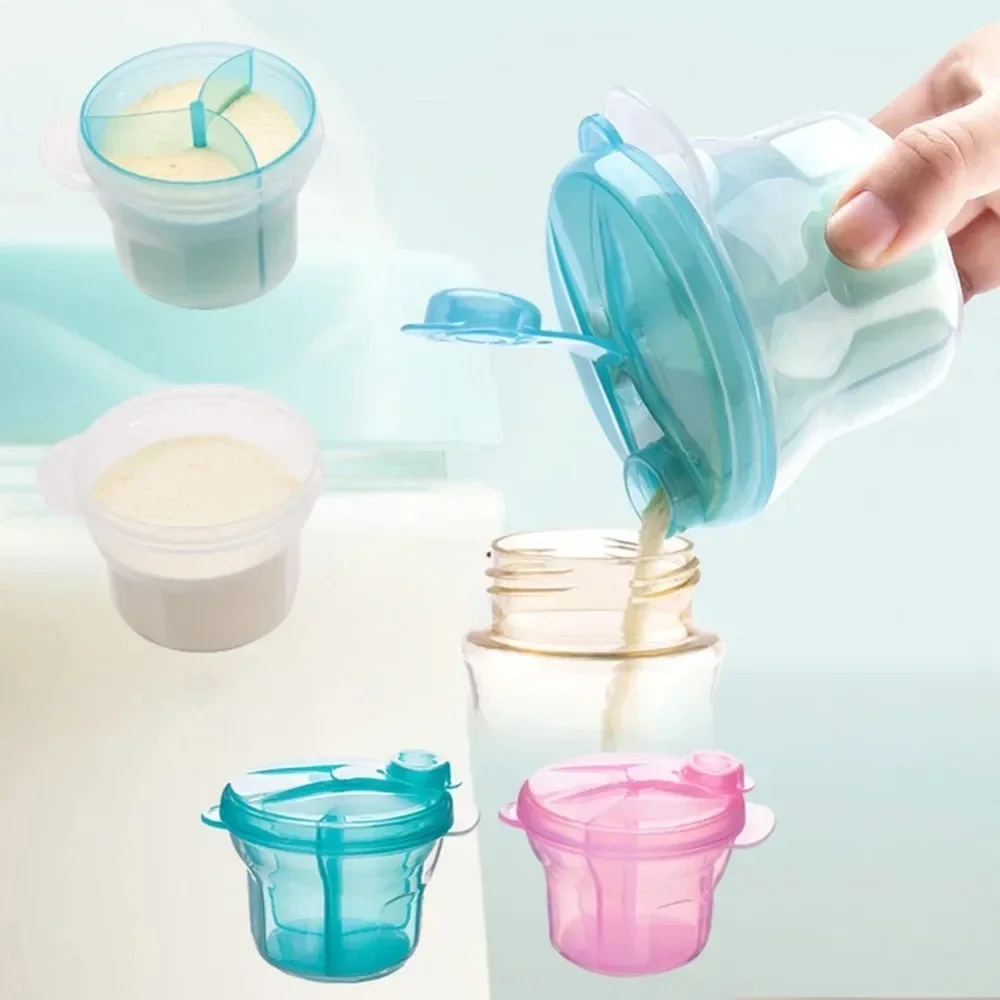 Baby Food In Jars - Dispenser Formula Portabel 3 Grid untuk