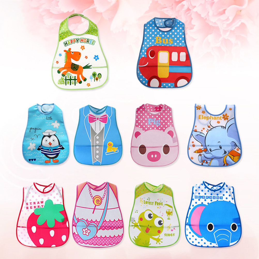 Baby Food Eat - 10 Buah Celemek Bayi Anti Air