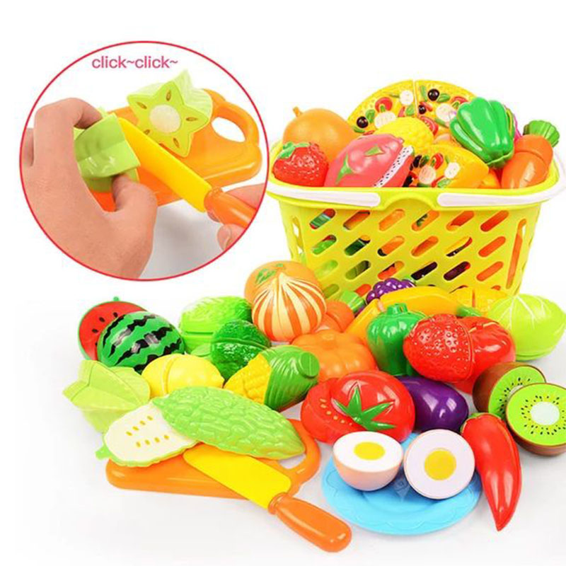 Baby Food Vegetables - Mainan Anak-anak Set Pemotong Buah dan