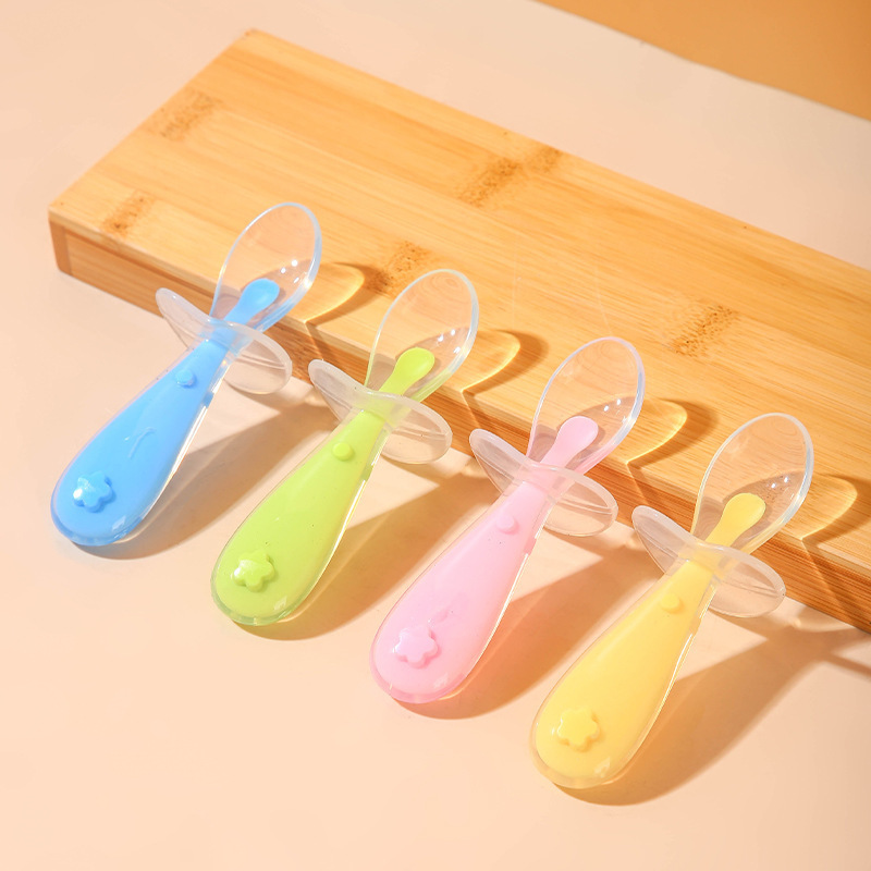 Baby Food Lunch - Sendok Silikon Bayi, Sendok Makan Pasta