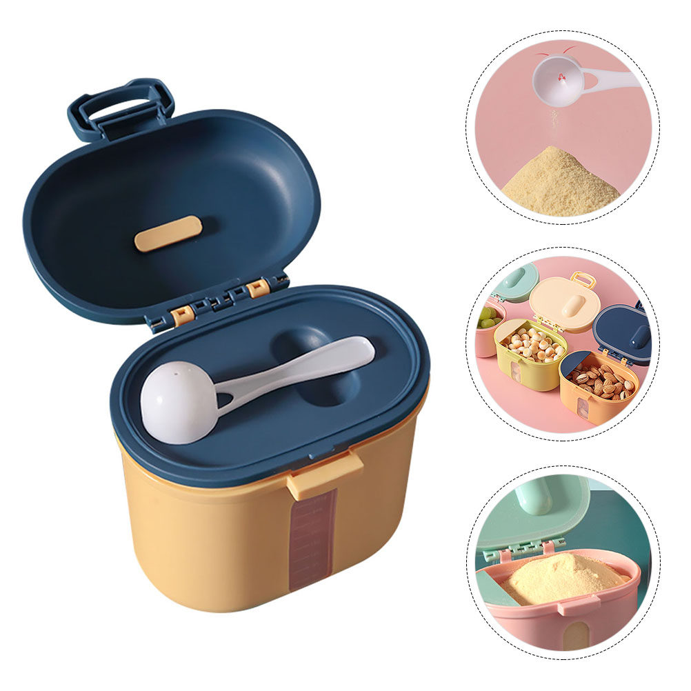Baby Food Dispenser - 1Set Kotak Susu Bubuk Portabel Dispenser