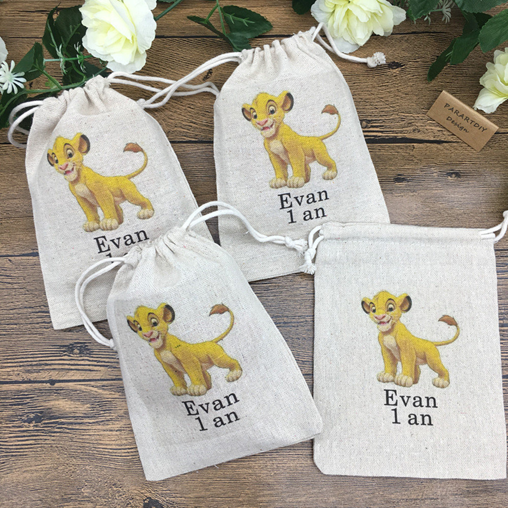 Baby Food Bag - 20 Buah Personalisasi Setiap Kartun Singa