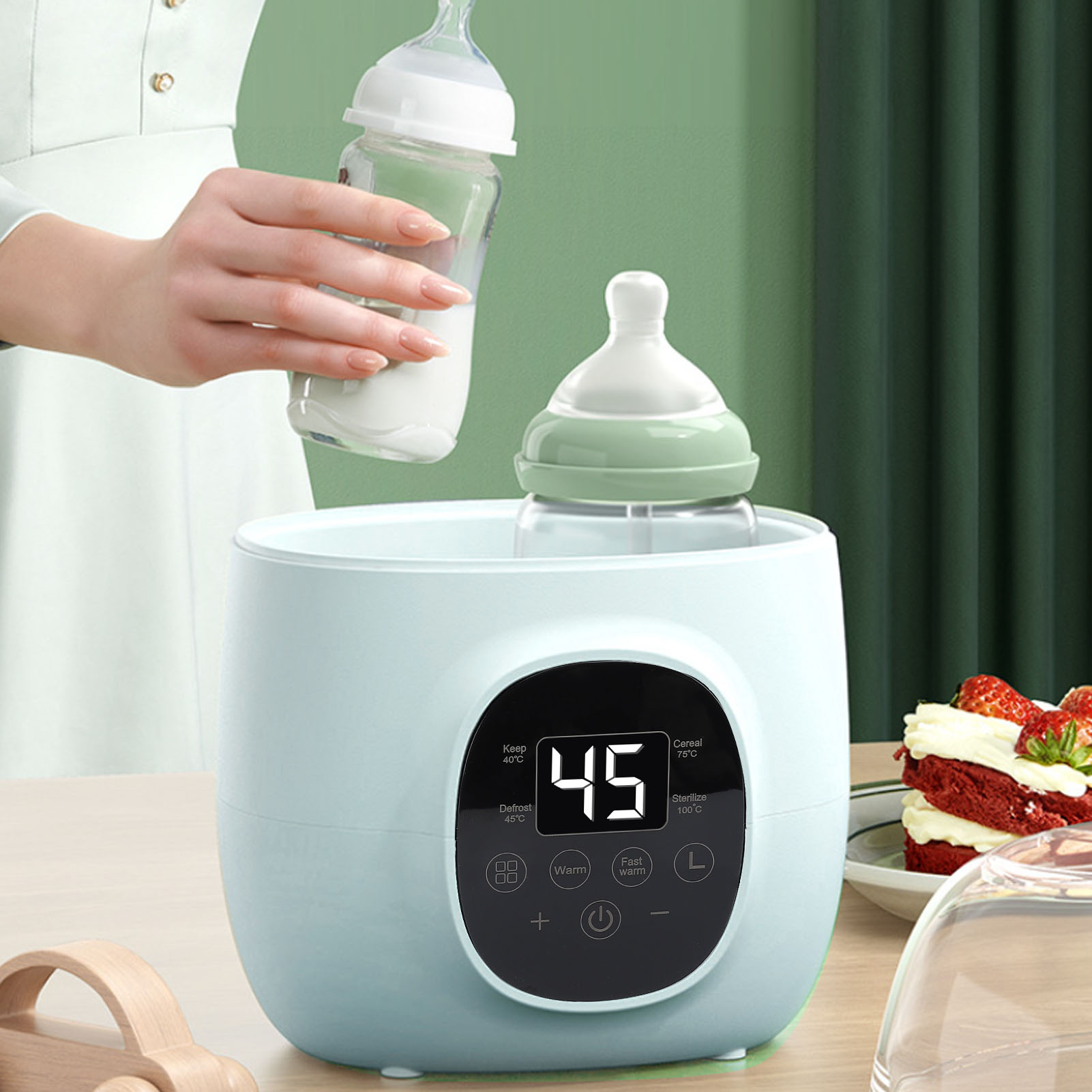Baby Food Warmer - Penghangat Botol Bayi 200W PP Multifungsi