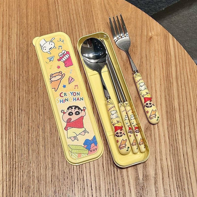 Set Peralatan Makan Portabel K - Weaning Spoon Set ulasan dan harga