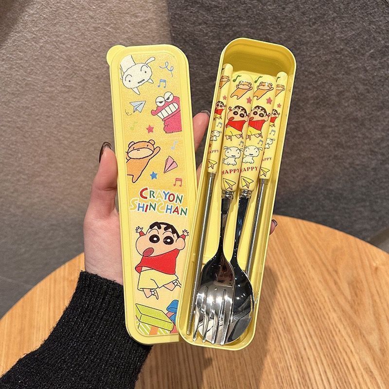 Set Peralatan Makan Portabel K - Weaning Spoon Set ulasan dan harga