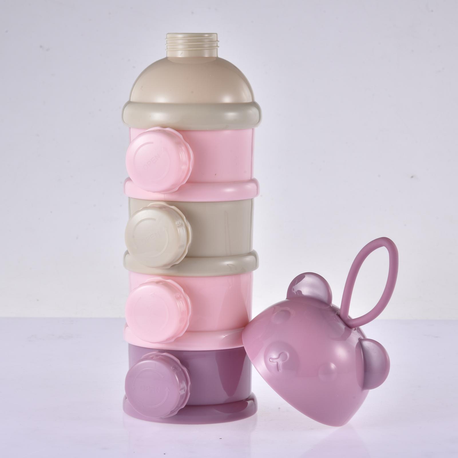 Wadah Formula 4 Grid Portabel  - Baby Food Dispenser ulasan dan harga