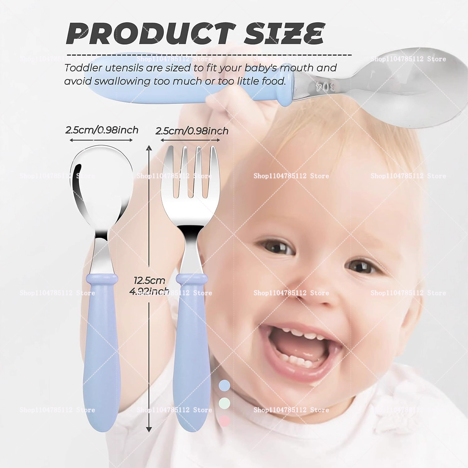 2 Buah Kotak Garpu Sendok Paw  - Weaning Spoon Set ulasan dan harga