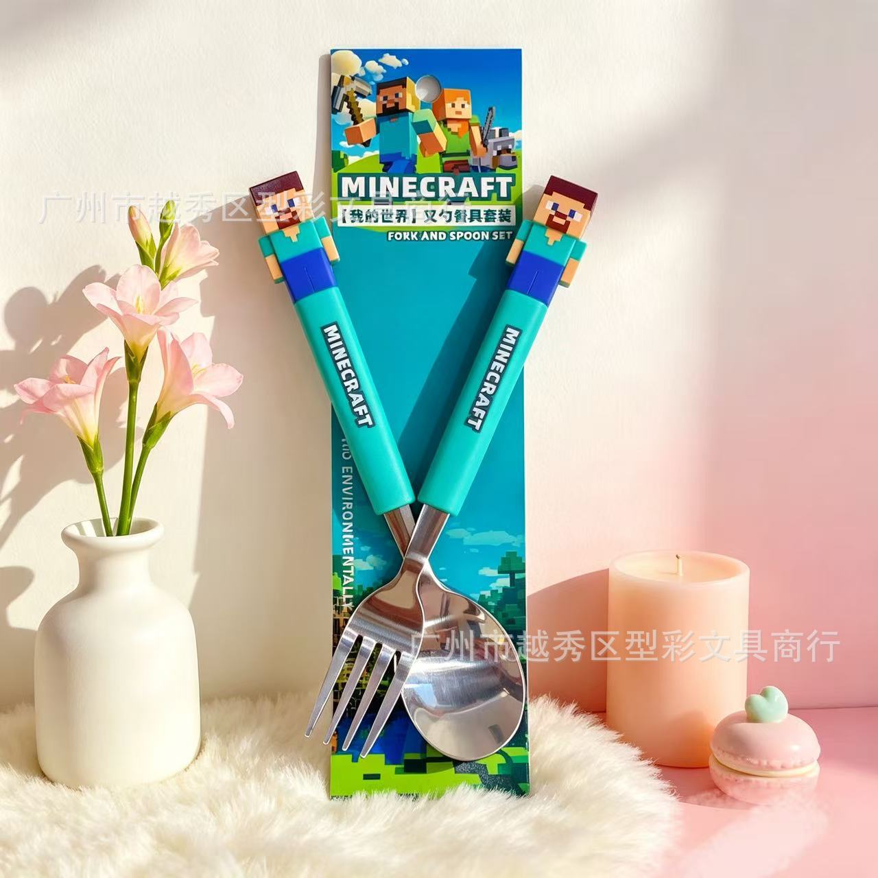 Set Garpu Sendok Lucu Anak-ana - Weaning Spoon Set ulasan dan harga