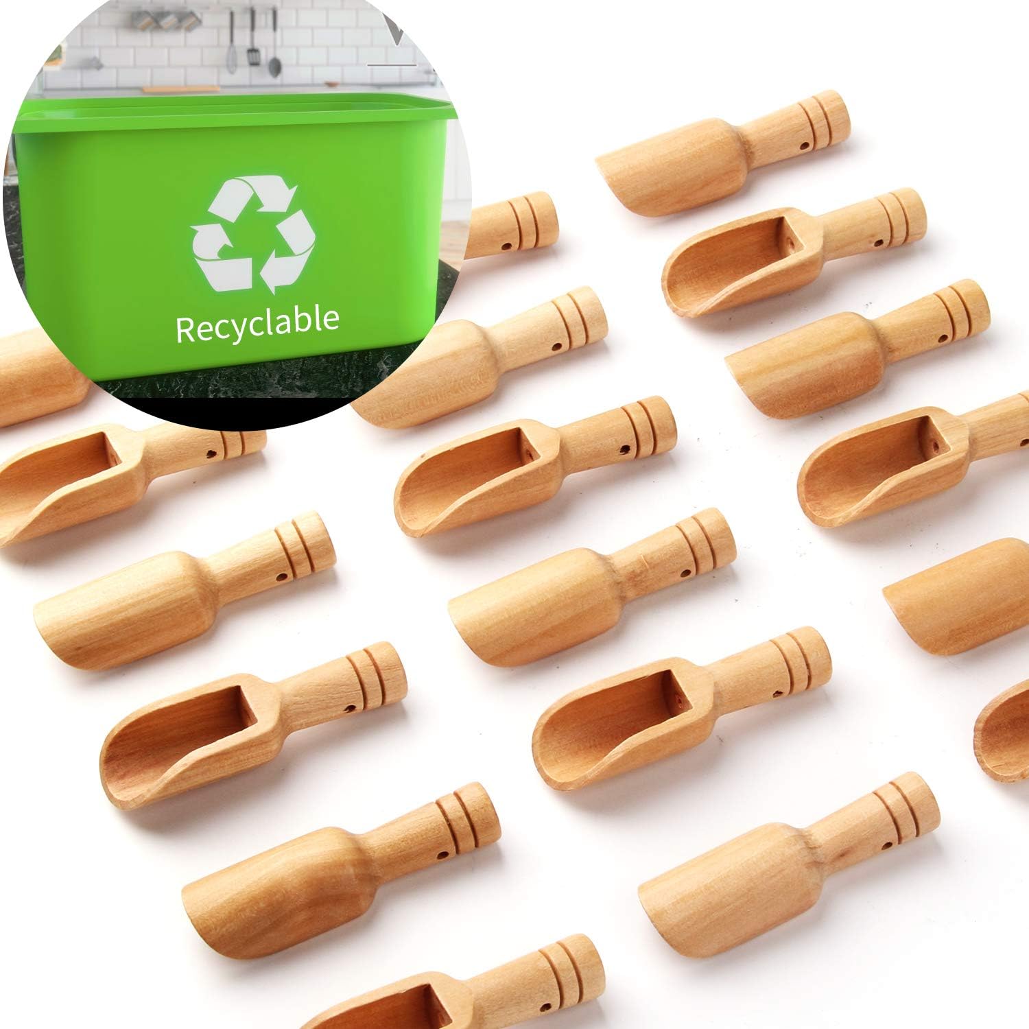 Sendok kayu Mini kopi, 10/30/1 - Weaning Spoon Set ulasan dan harga