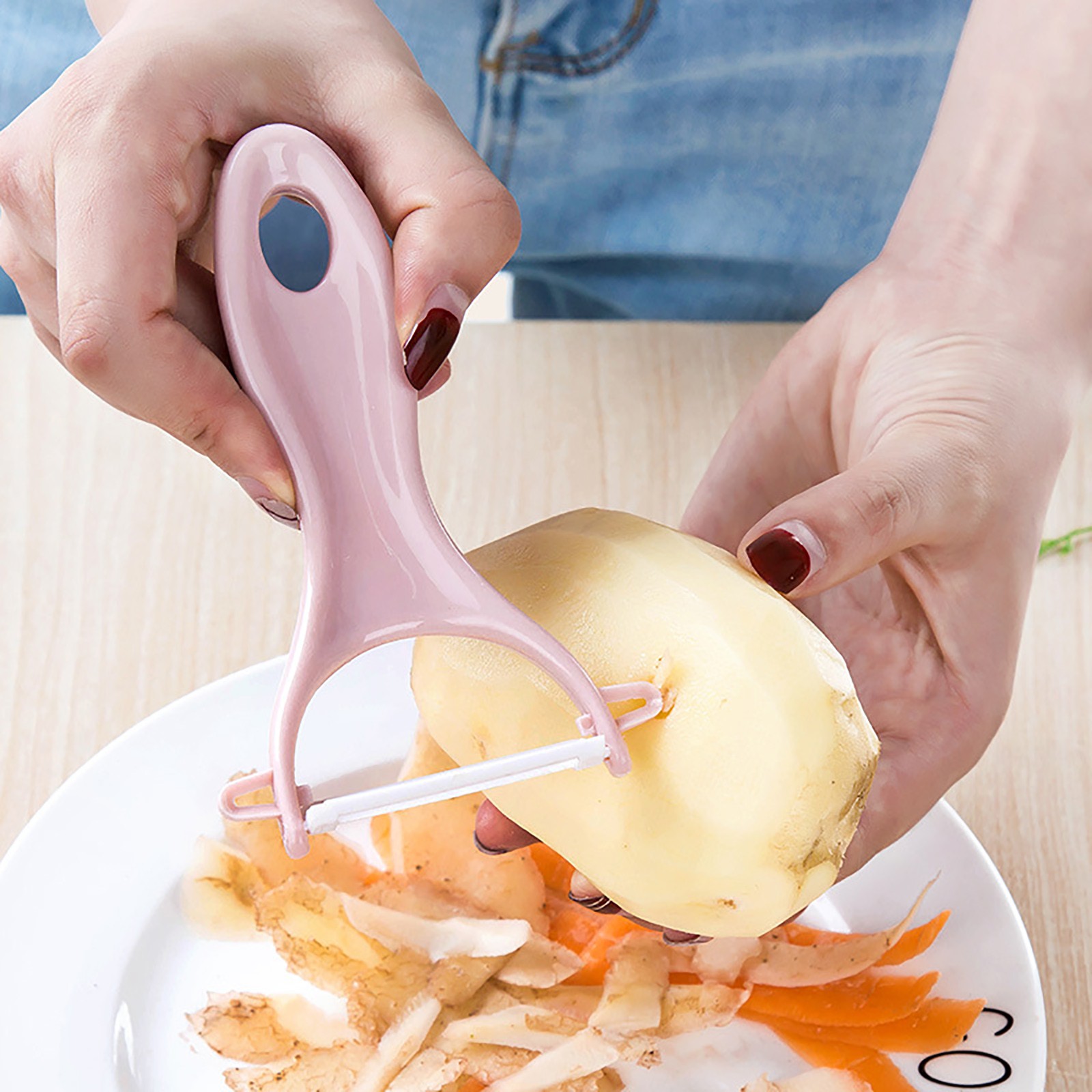 Keramik Kreatif Pengupas Prakt - Baby Food Vegetables ulasan dan harga