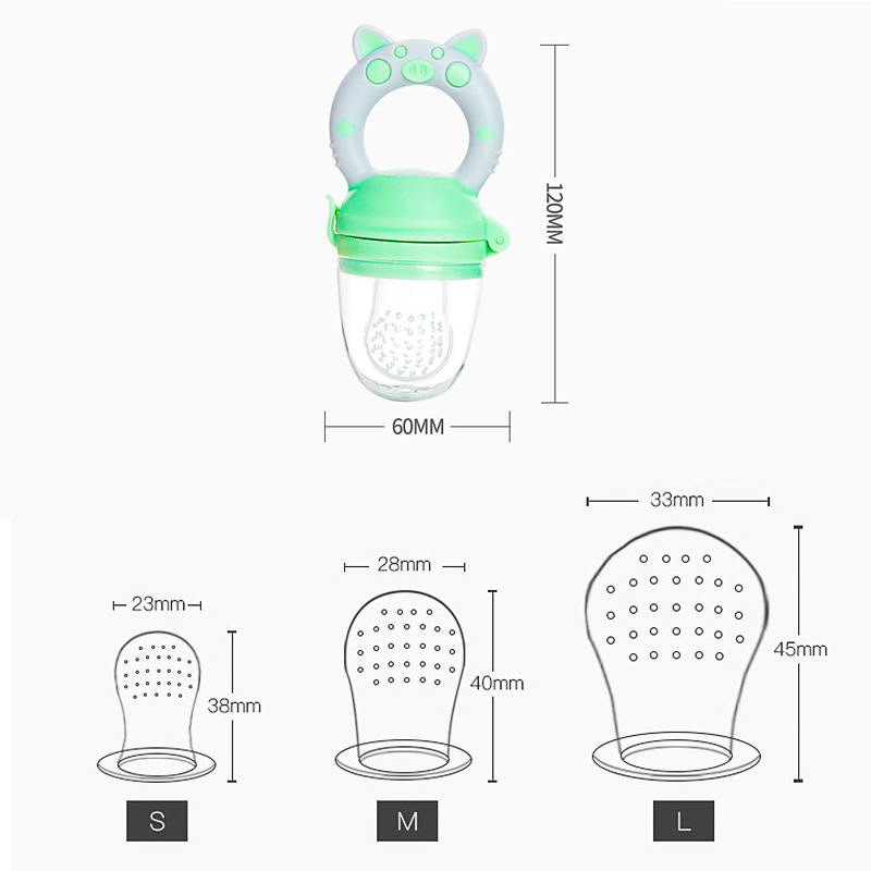4pcs/set Alat Makan Buah & Say - Baby Food Vegetables ulasan dan harga
