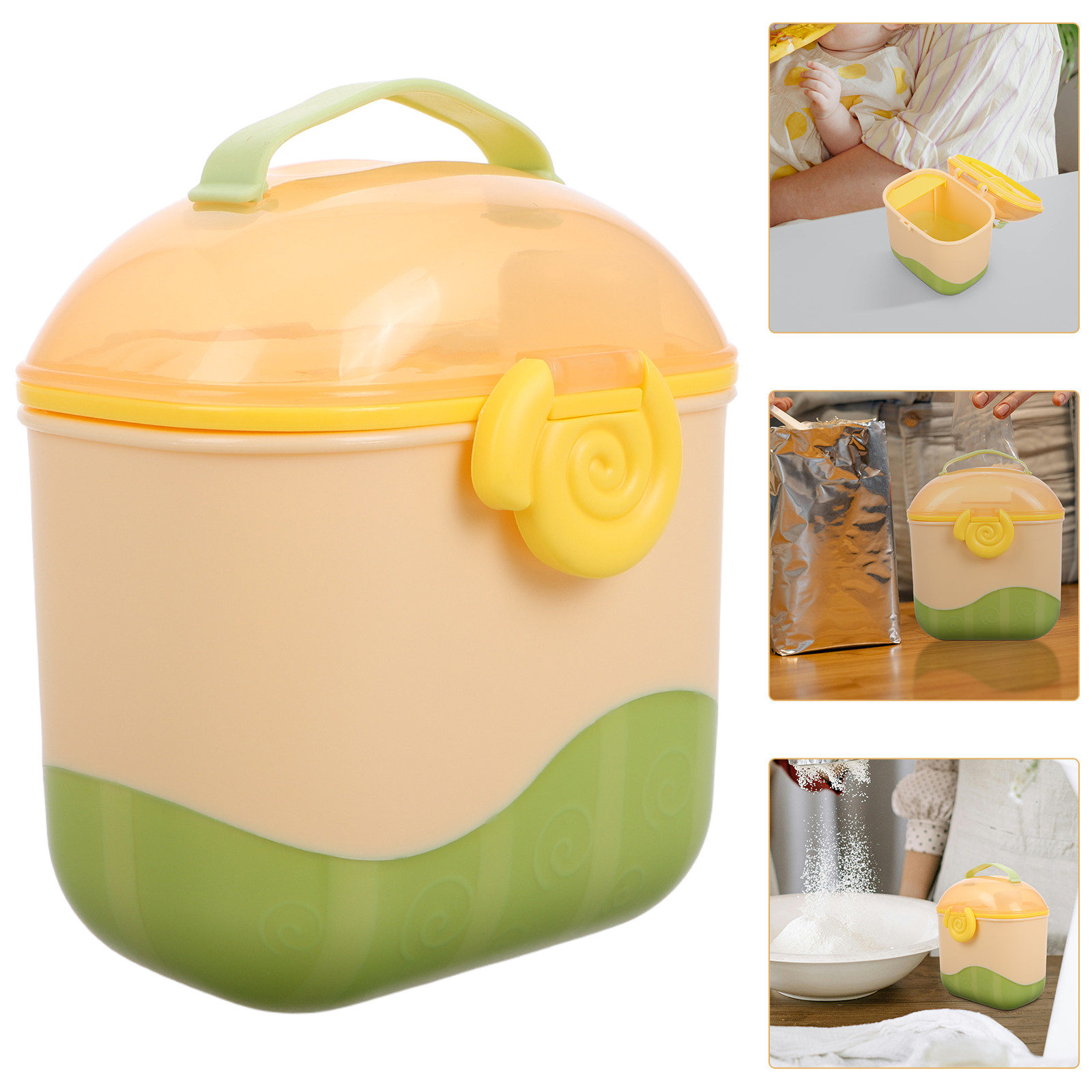 Dispenser Susu Bubuk Bayi Mult - Baby Food Dispenser ulasan dan harga