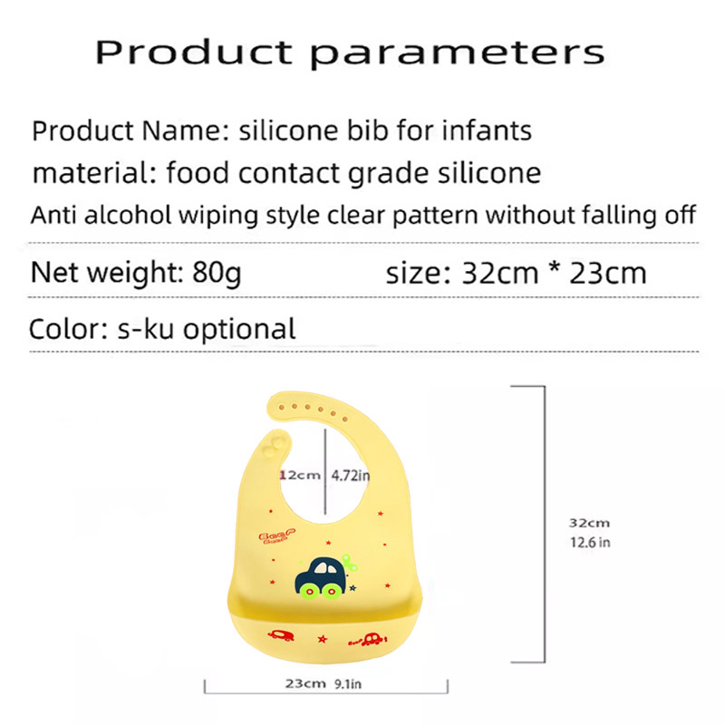Bib Makan Bayi Silikon Tahan A - Baby Food Eat ulasan dan harga