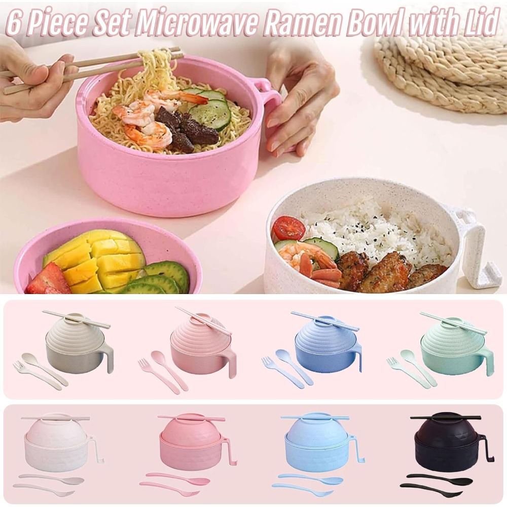 Set Mangkuk Ramen Microwave 6  - Weaning Spoon Set ulasan dan harga