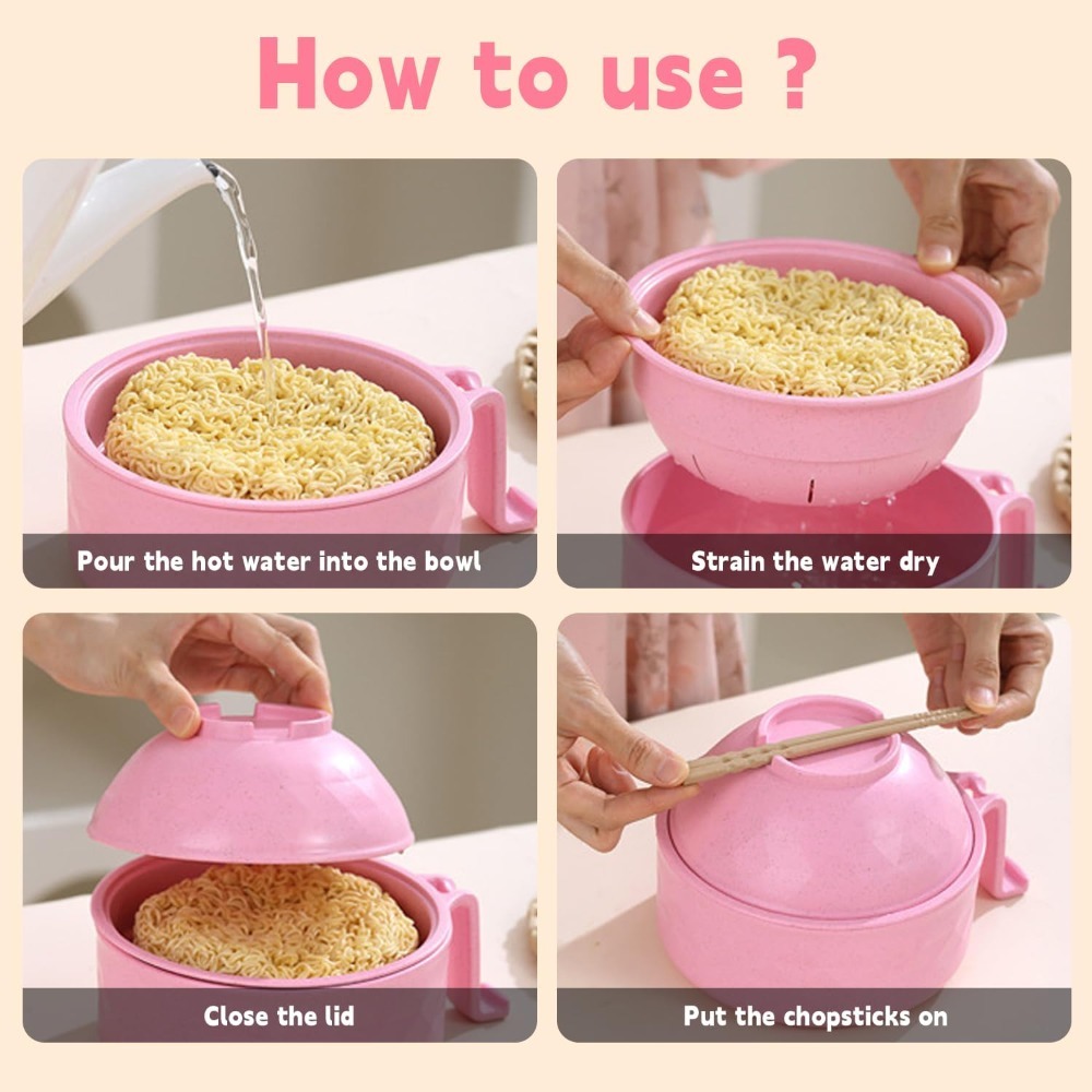 Set Mangkuk Ramen Microwave 6  - Weaning Spoon Set ulasan dan harga