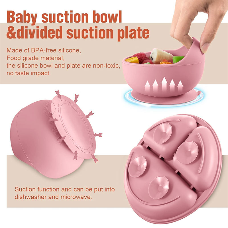 Set peralatan makan silikon an - Weaning Spoon Set ulasan dan harga