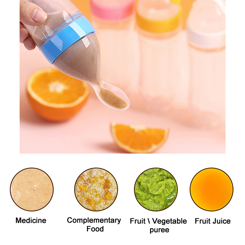 Meremas botol makan silikon la - Baby Food Jars ulasan dan harga