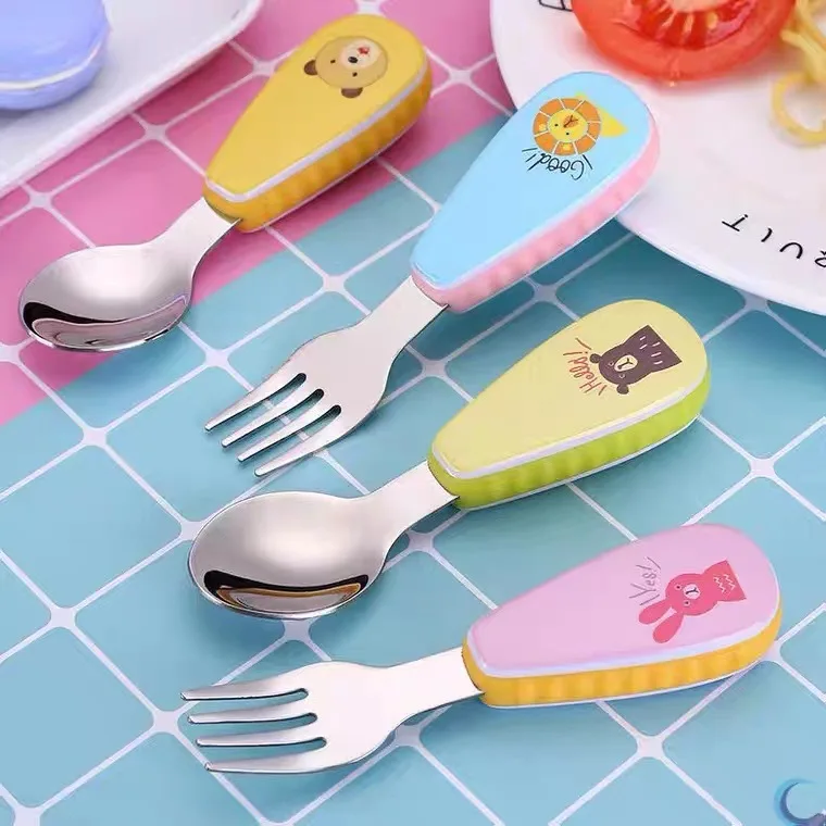 1 Set Sendok Garpu Anak-anak K - Baby Food In Japan ulasan dan harga