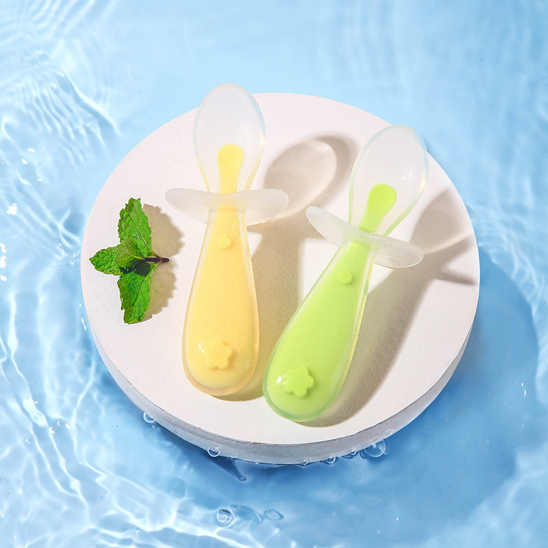 Sendok Silikon Bayi, Sendok Ma - Baby Food Lunch ulasan dan harga