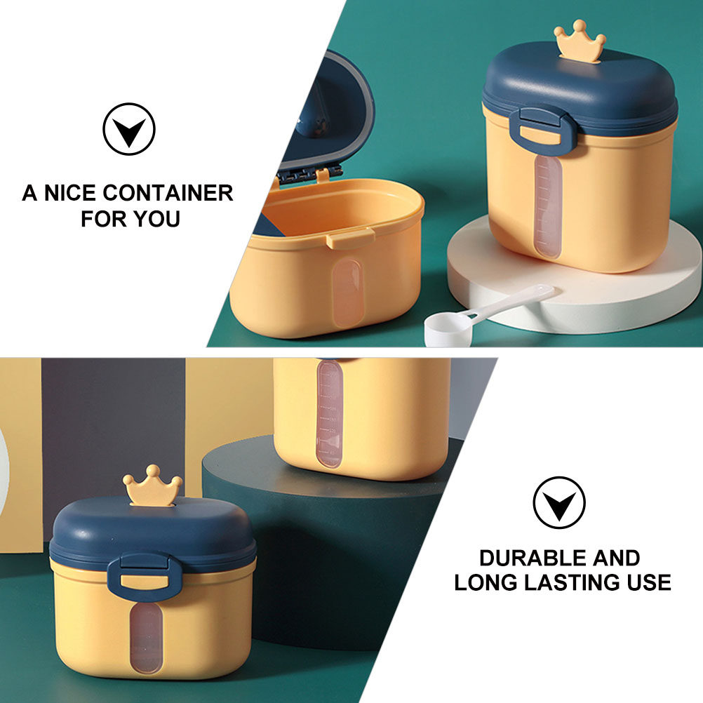 1Set Kotak Susu Bubuk Portabel - Baby Food Dispenser ulasan dan harga