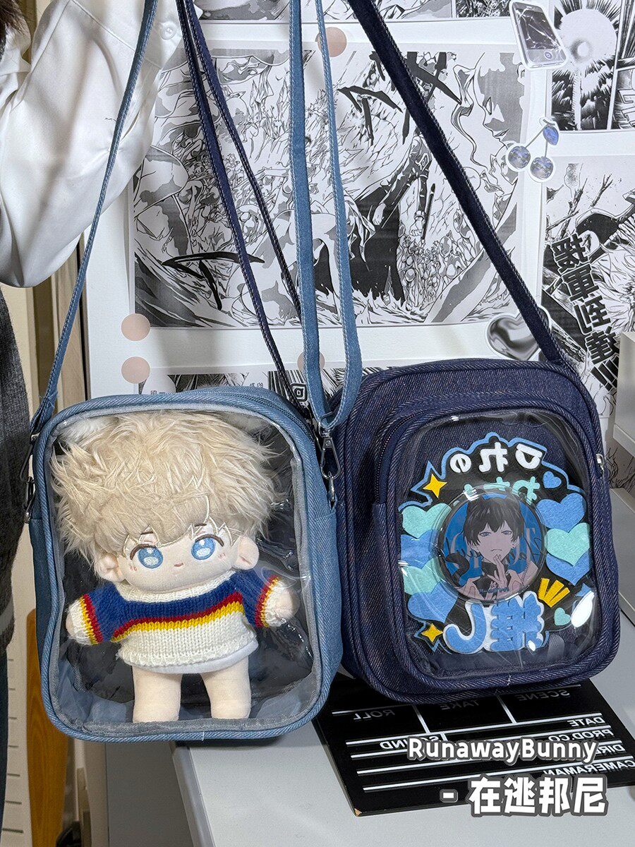 Tas Selempang Denim Jepang unt - Baby Food In Japan ulasan dan harga