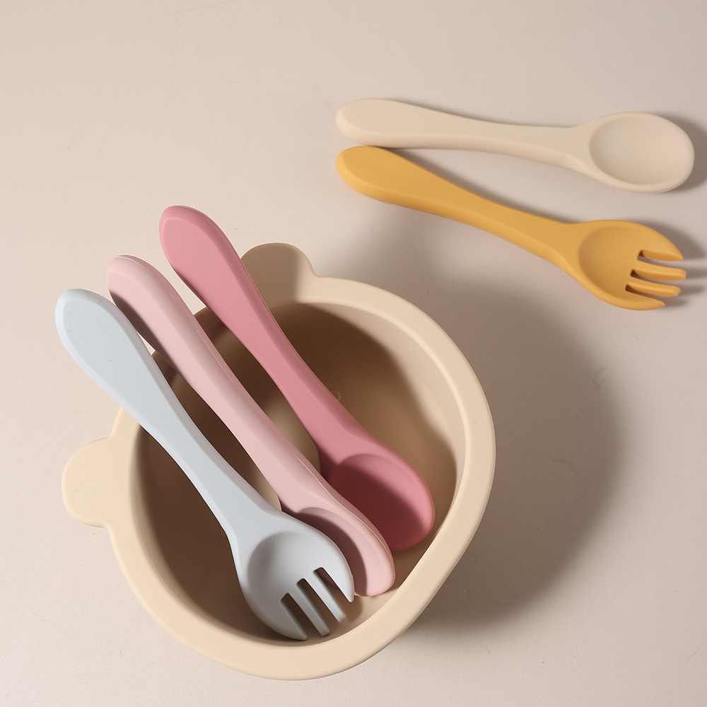 Nama Kustom 1 Pasang Sendok da - Baby Food Lunch ulasan dan harga