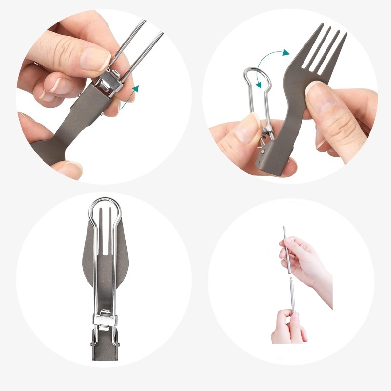 Set Peralatan Makan Lipat Tita - Weaning Spoon Set ulasan dan harga