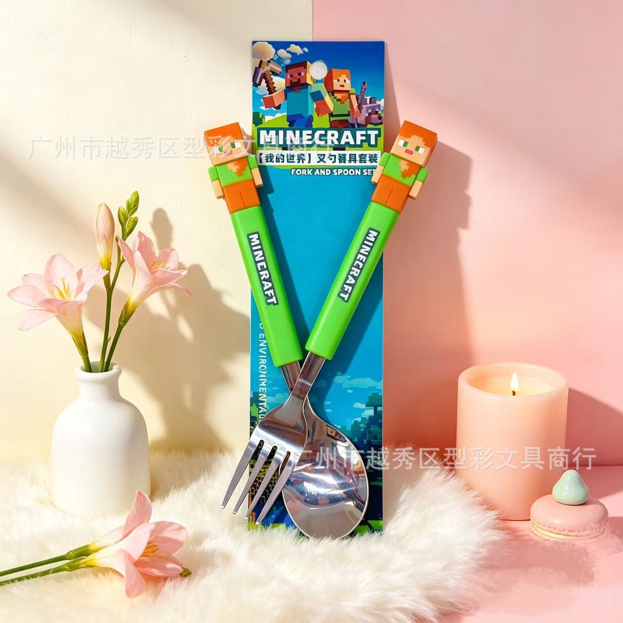 Set Garpu Sendok Lucu Anak-ana - Weaning Spoon Set ulasan dan harga