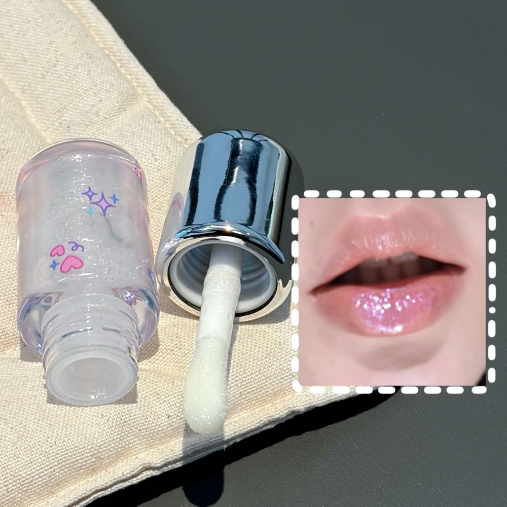 Baby Blue Sparkling Lip Gloss  - Baby Food Oil ulasan dan harga