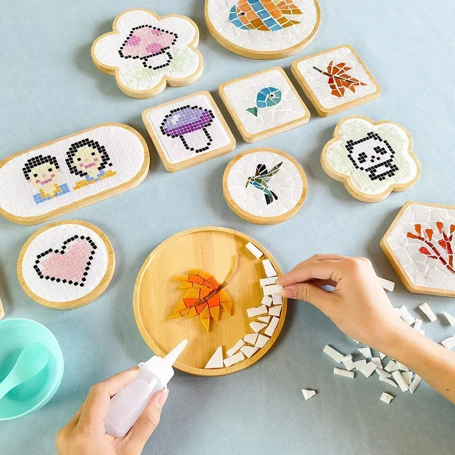 Buatan Tangan DIY Mosaik Cangk - Baby Food Eat ulasan dan harga
