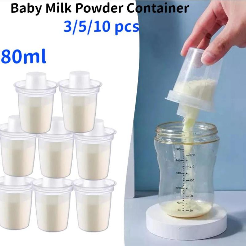 6PPC 80ML Dispenser Susu Bubuk - Baby Food Dispenser ulasan dan harga