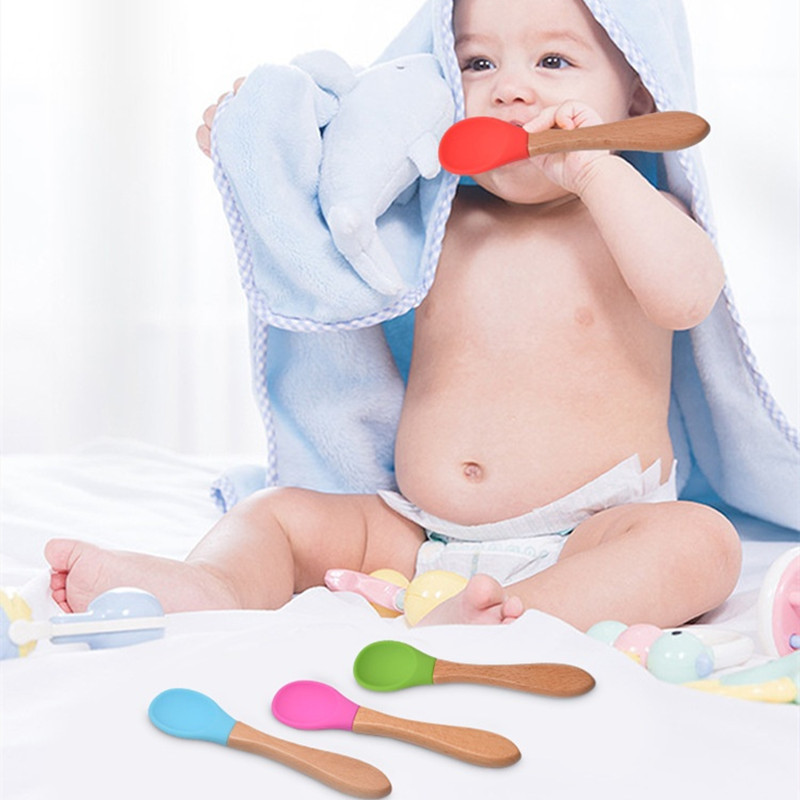 2 Buah/Set Sendok Garpu Siliko - Baby Food Lunch ulasan dan harga