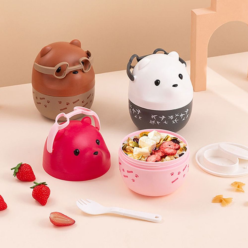 1 buah kotak Bento termal beru - Baby Food Lunch ulasan dan harga