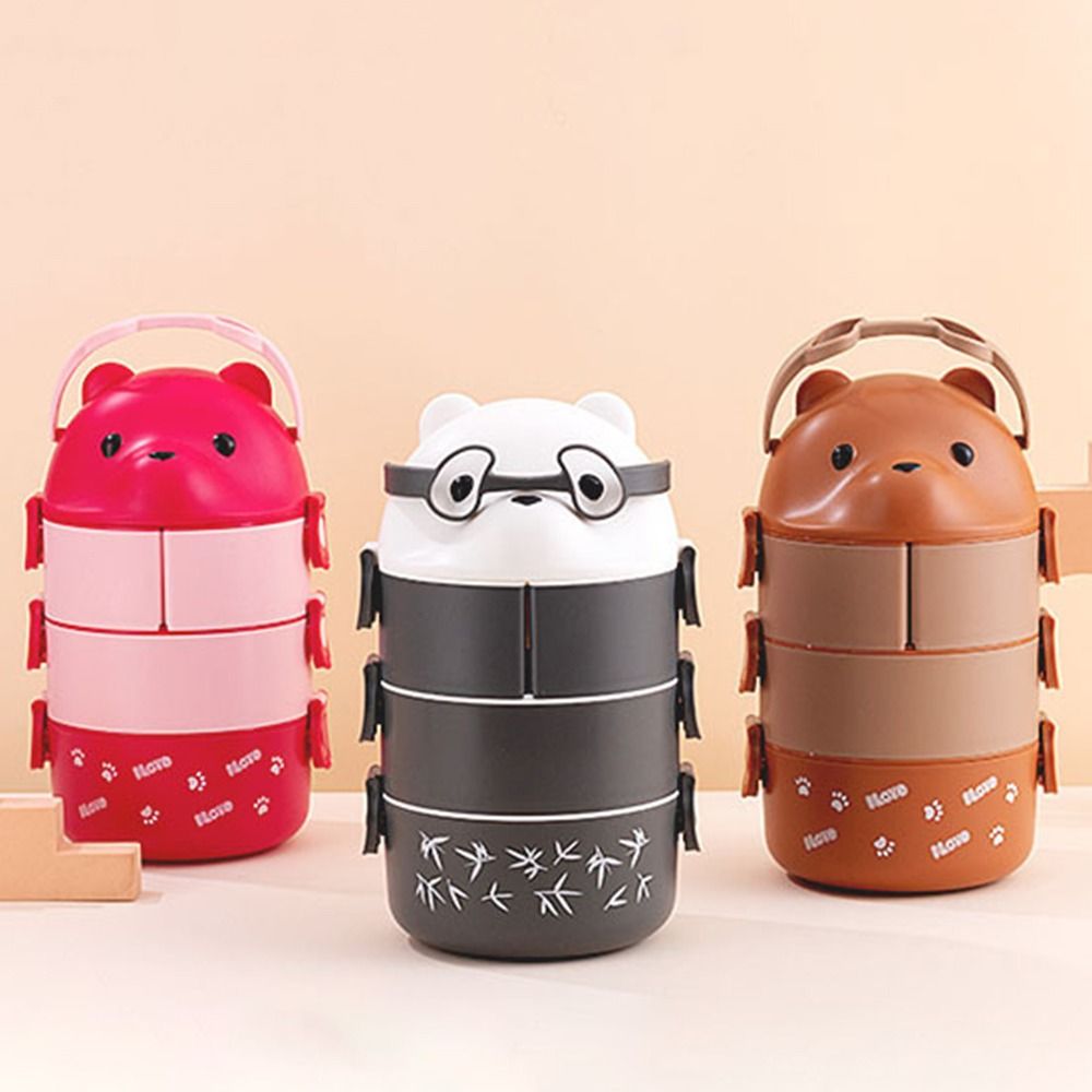 1 buah kotak Bento termal beru - Baby Food Lunch ulasan dan harga