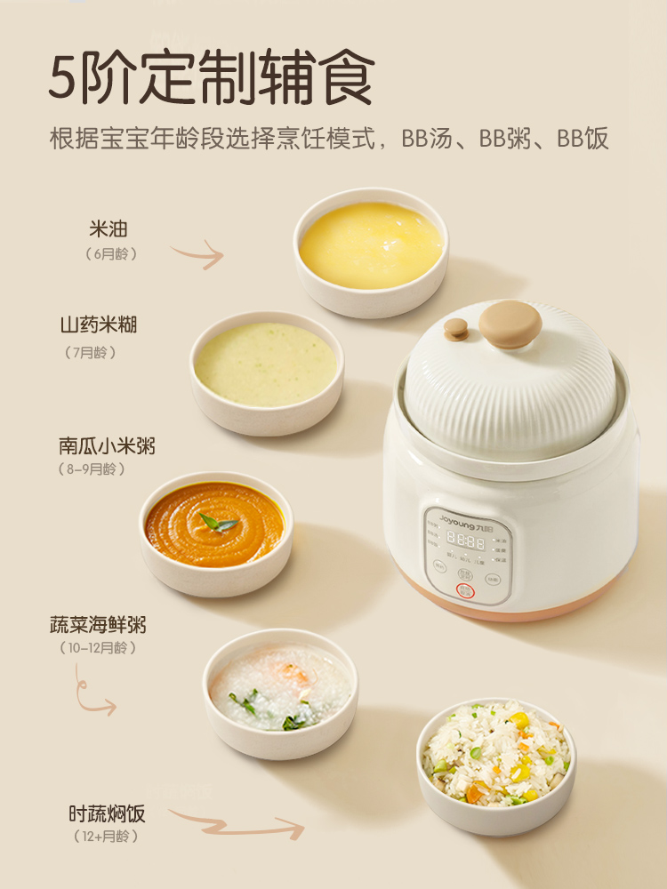 Panci listrik multifungsi Jiuy - Baby Food Oil ulasan dan harga